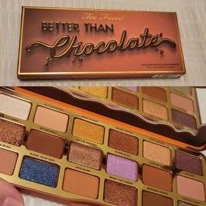 NEW 18 SHADES TOO FACED BETTER THAN CHOCOLATE COCOA INFUSED EYE SHADOW PALETTE